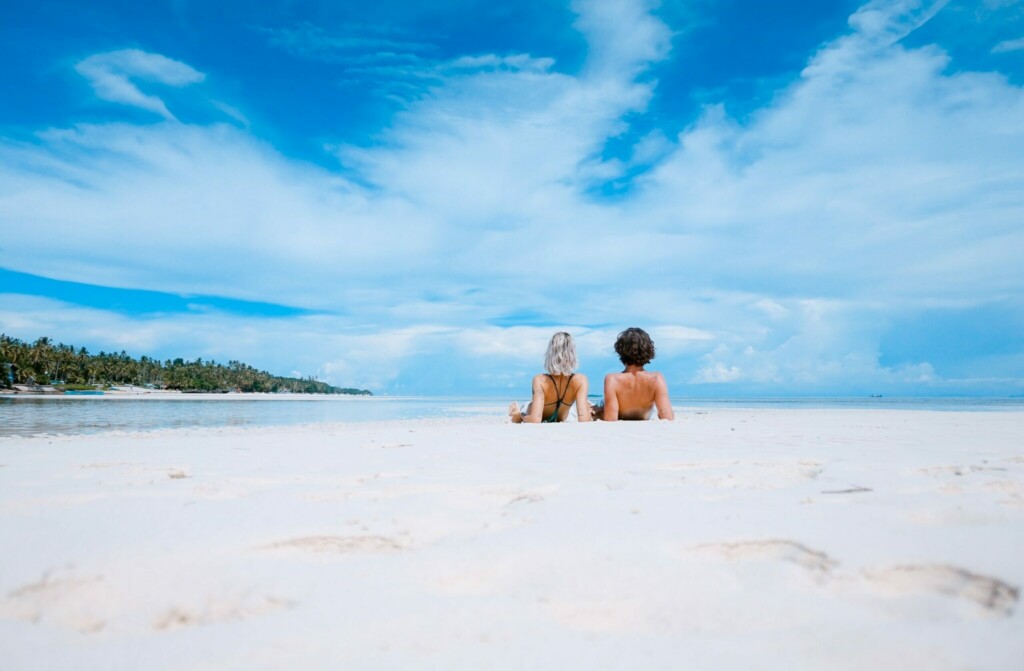 Couple on beach