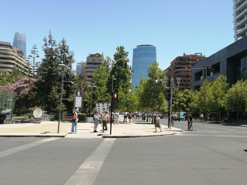 Photograph of a street in Chile taken by the Biz Latin Hub team.