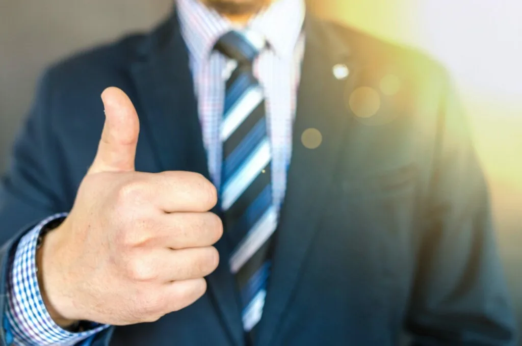 MAn in business suit