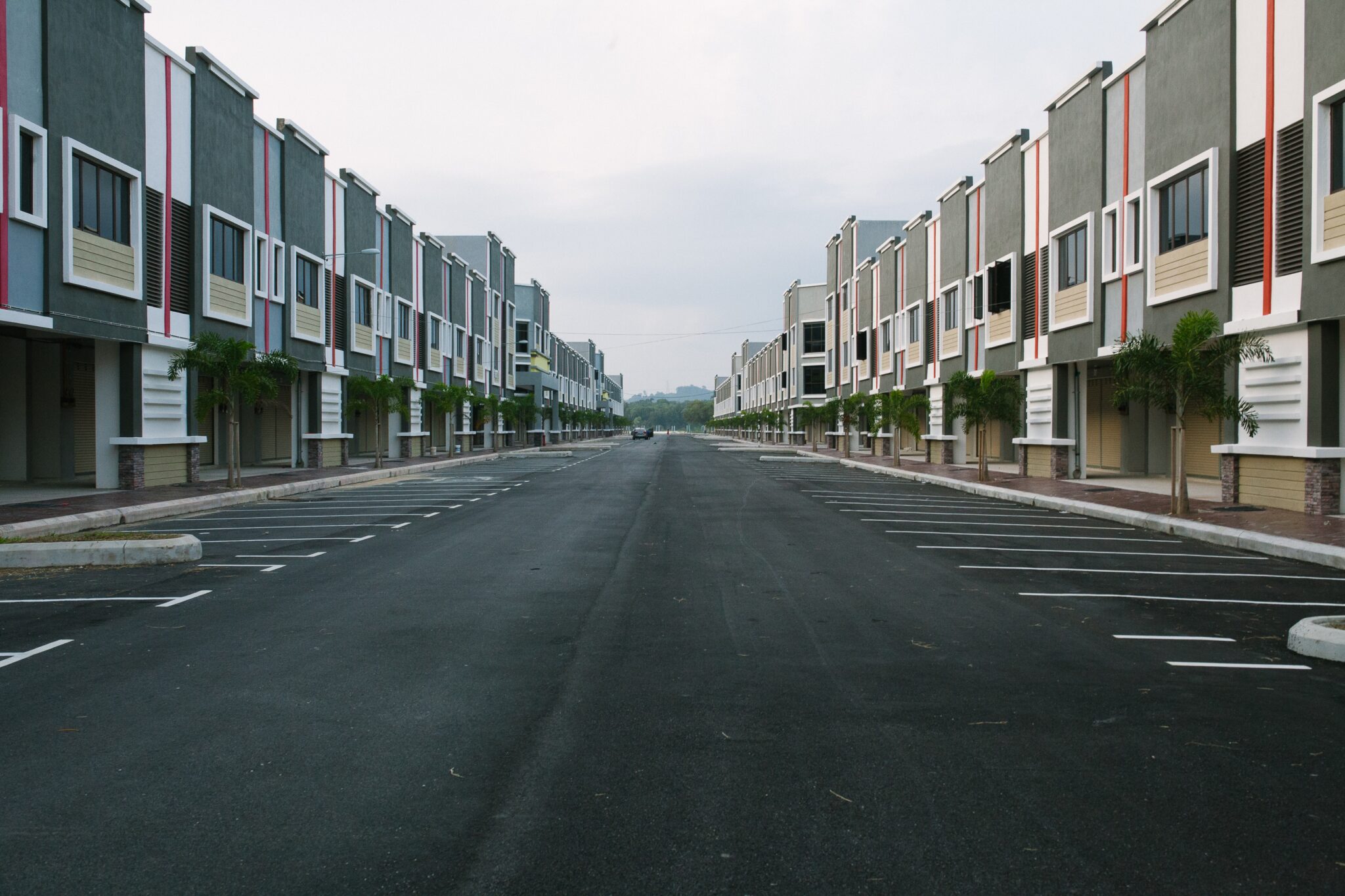 Casas residenciais no Uruguai.