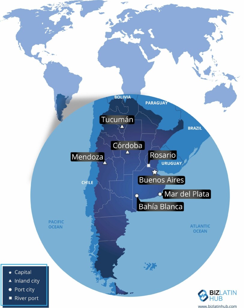 Uma visão geral do país sul-americano, um lugar perfeito para você abrir uma empresa de contabilidade na Argentina