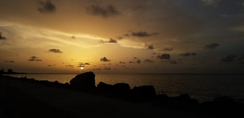 Seawall Public Rd in Georgetown, the capital of Guyana, where a number of business opportunities can be found