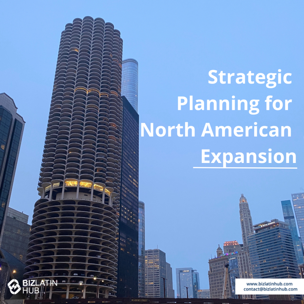 Image showing skyscraper for article on business expansion in north america