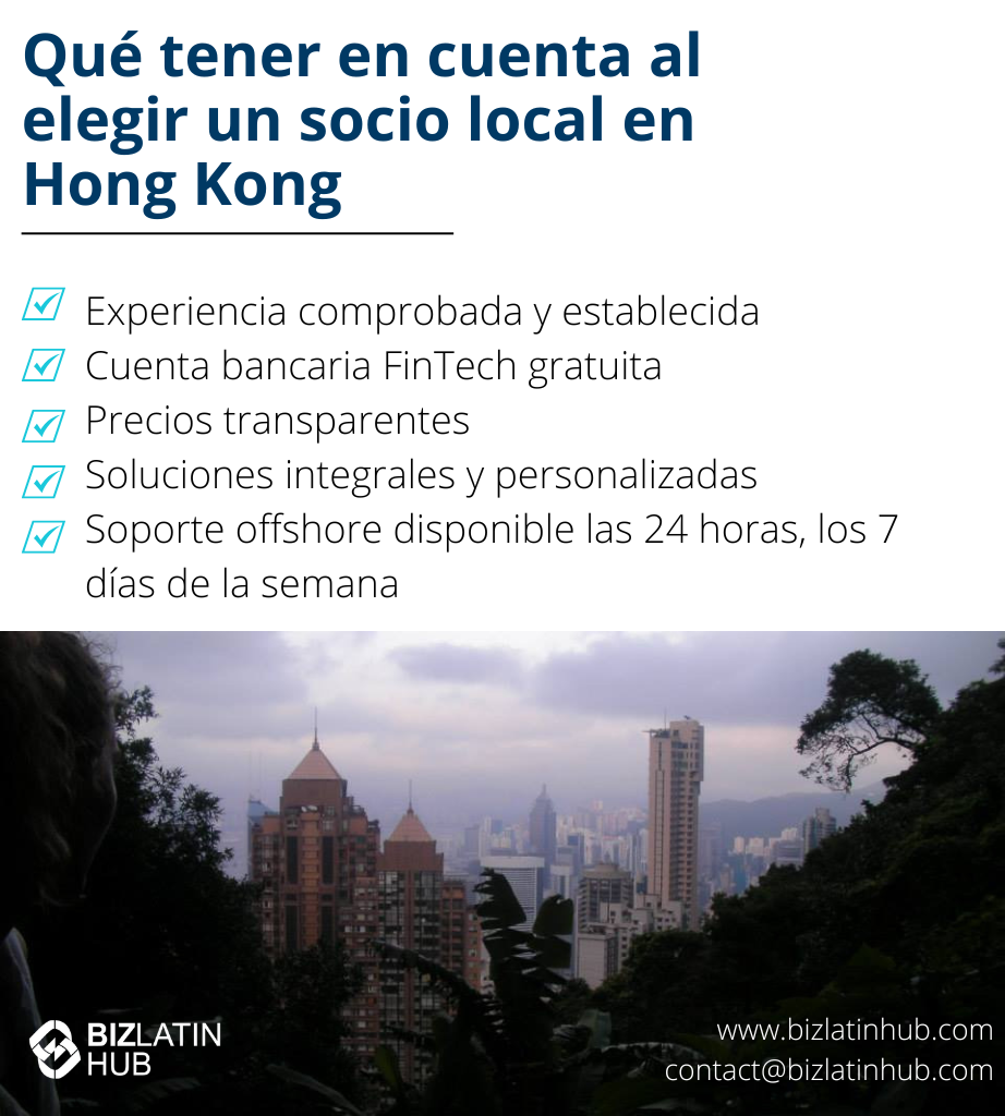 constituir una sociedad en Hong Kong significa tener en cuenta estas cinco cosas