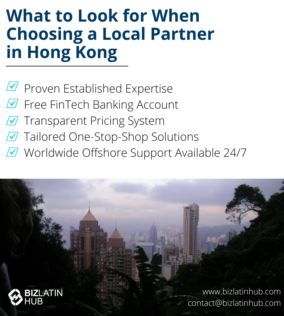 incorporation in Hong Kong means looking at these five things